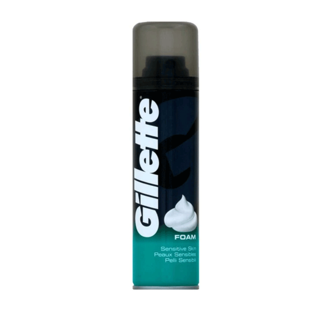 GILLETTE SHAVING FOAM SENSITIVE SKIN 200ML